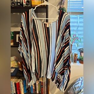 Forever 21 Multicolor Striped Top